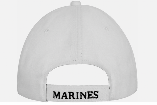 Cappello da baseball USMC Globe & Anchor Marines logo regolabile Deluxe berretto da palla 3D - Foto 6 di 21