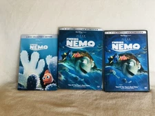 Finding Nemo (DVD, 2003, 2-Disc Set) With Slip Cover & Pamphlet