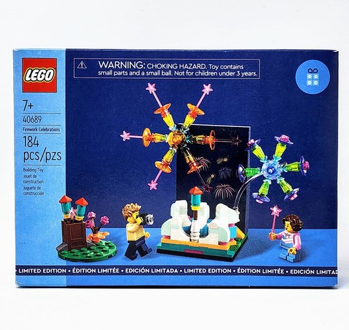 LEGO Firework Celebrations #40689 EDICIÓN LIMITADA 184 piezas NUEVO sellado 4 de julio - Imagen 3 de 18
