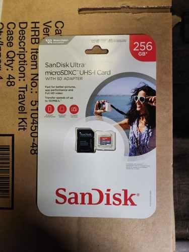 Carte Micro SD SDXC UHS-I SanDisk Ultra 256 Go