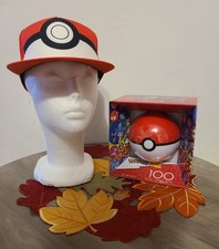 Pokemon Poke Ball Baseball Snapback Hat Red Youth  100 PC POKEMON PUZZLE NEW