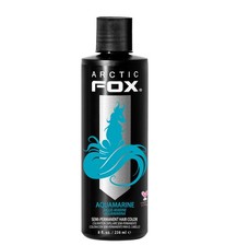 ARCTIC FOX Vegan  Cruelty-Free Semi-Permanent Hair Color Dye 8Fl Oz, AQUAMARINE