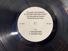 J.C. &ndash; Calling Occupants Of Interplanetary Craft (World Contact Day) &ndash; 12" Vinyl