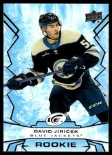 2022-23 Upper Deck Ice David Jiricek Rookie Columbus Blue Jackets #112