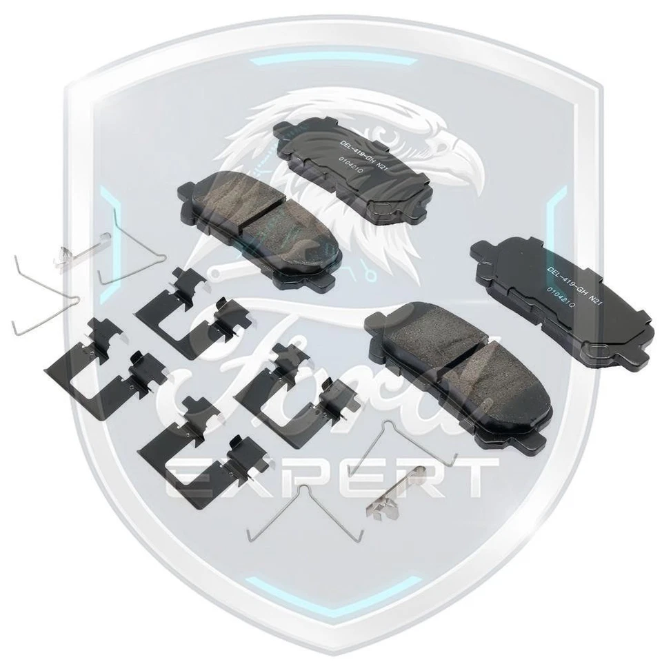 ACDelco OEM Rear Ceramic Brake Pads Kit For 2009-2017 Honda Odyssey Pilot — 第 3/4 张图片