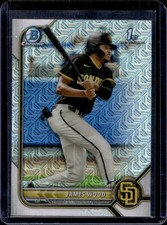 2022 Bowman Mega Box James Wood Refractor #BCP-108 Padres
