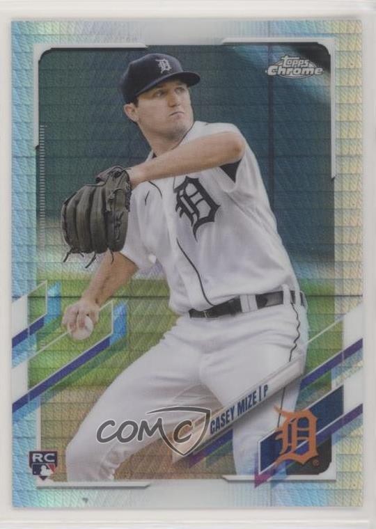 2021 Topps Chrome Prism Refractor Casey Mize #4 uk2