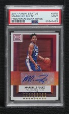 2017-18 Panini Status Freshman Signatures Markelle Fultz PSA 9 MINT Auto 8d4