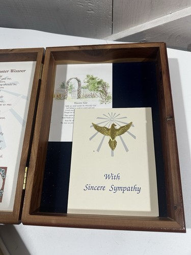 Vintage Holy Bible in Cedar Keepsake Box KJV Dove of Peace 1991 7 - Picture 10 of 19