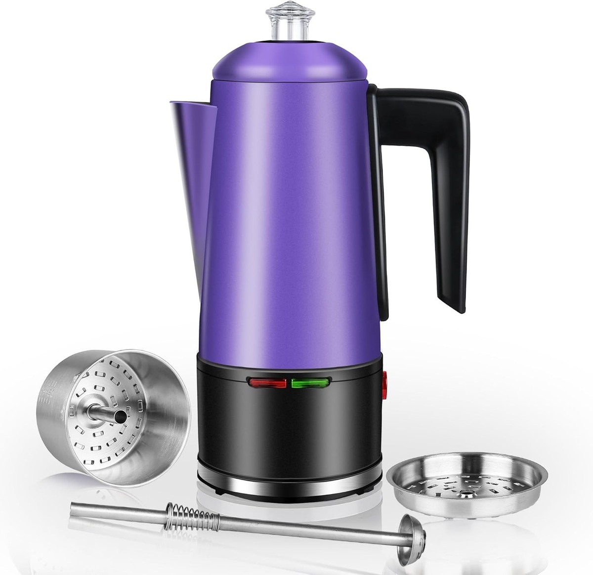 5 cup coffee maker with reusable filter Kaffe Universal Permanent Coffee Filter Reusable Mesh Filter for 5-Cup Coffee Makers main image 1