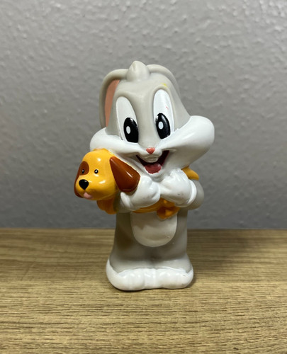 2003 Mattel - Warner Bros - Looney Tunes - 4in Baby Bugs Bunny Toy -