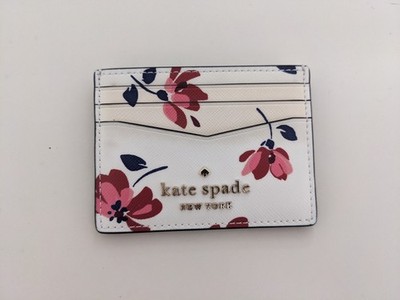 Kate Spade New York Staci Tea Garden Toss Floral Card Holder Wallet