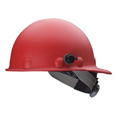 HONEYWELL FIBRE-METAL P2AQSW15A000 Hard Hat,Type 1, Class G,Red 23V851
