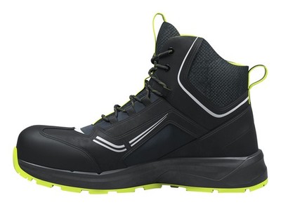 Hultafors Stiefel Solid Gear Adapt mid Schwarz/Lime, S3L ESD Größe 40 - 1 Paar