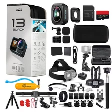 GoPro HERO13 (Black) Ultra Wide Edition - Waterproof Action Camera + 64GB Card