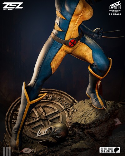 Kit Estatua X-23 Impresa en 3D Sin Pintar/Sin Montar - Imagen 9 de 16