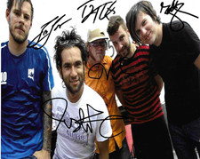 * MOTION CITY SOUNDTRACK * signed 8x10 photo * EVEN IF IT KILLS ME * COA *