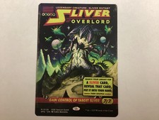 MTG Special Guests SLIVER OVERLORD Showcase NM/Print Line (3010) Graded Power