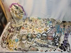 Vintage To Modern Costume Fashion Jewelry Lot 9+lbs 256 Pieces Necklaces