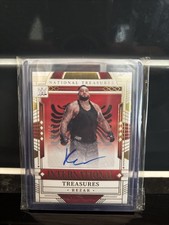 2024 Panini National Treasures WWE International Treasures Autograph REZAR 33/99