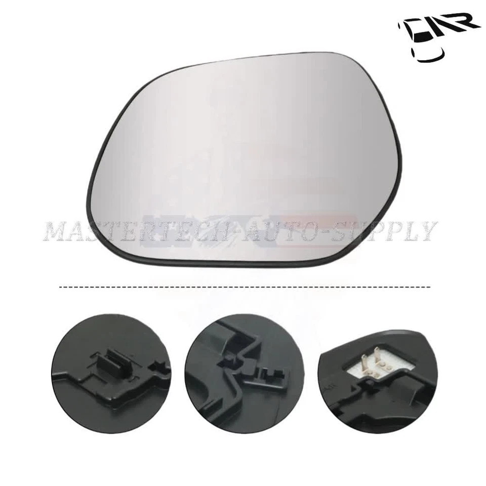 Right Side View Mirror Glass Heated Fits Mitsubishi Outlander Sport 2011-2015 US Foto 2 de 4