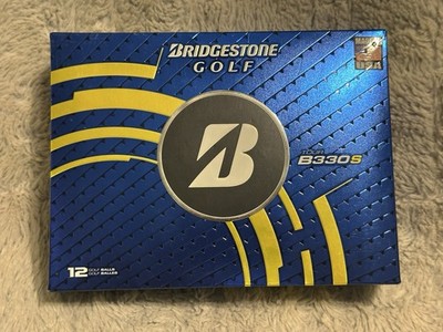 Bridgestone Golf Tour B330 S Golf Balls, 1 Dozen, New in Box, Tour Spin 105+MPH