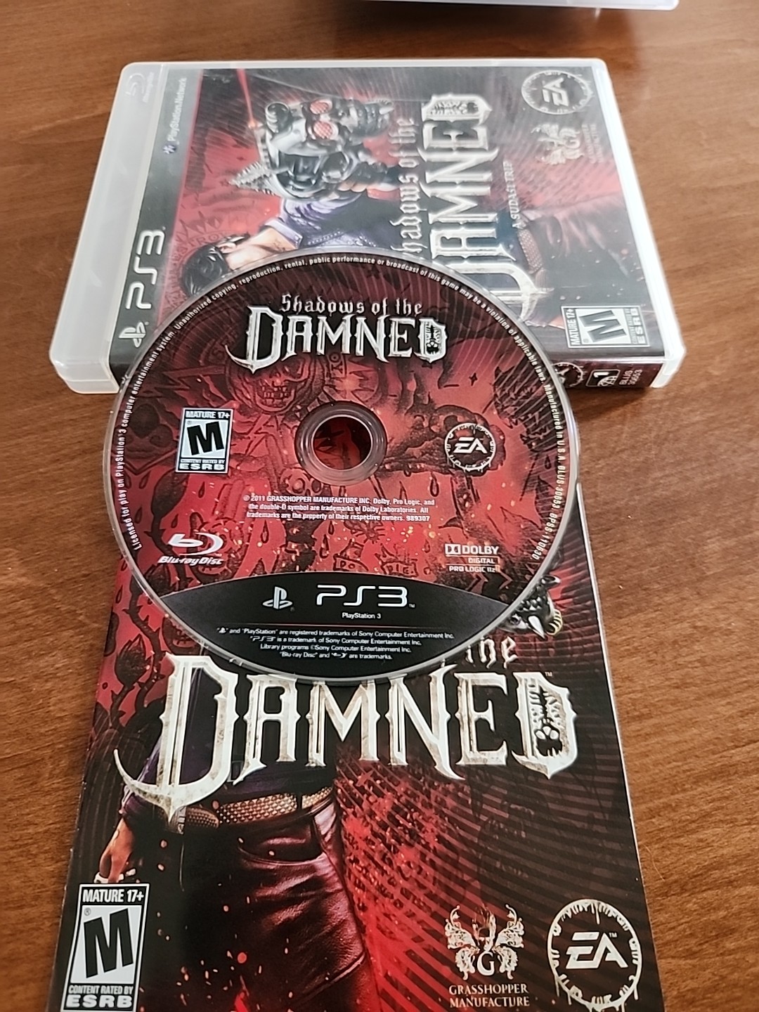 Shadows of the Damned (Sony PlayStation 3, PS3 2011) CIB Complete Tested