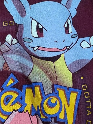 VTG 1999 Pokémon Nintendo Gotta Catch Them All T Shirt Y Size M Red MINT W Tags - Picture 4 of 8