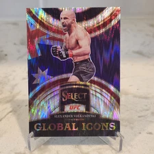 2023 Select UFC Alexander Volkanovski Global Icons #20  Silver Flash Prizm 🇦🇺