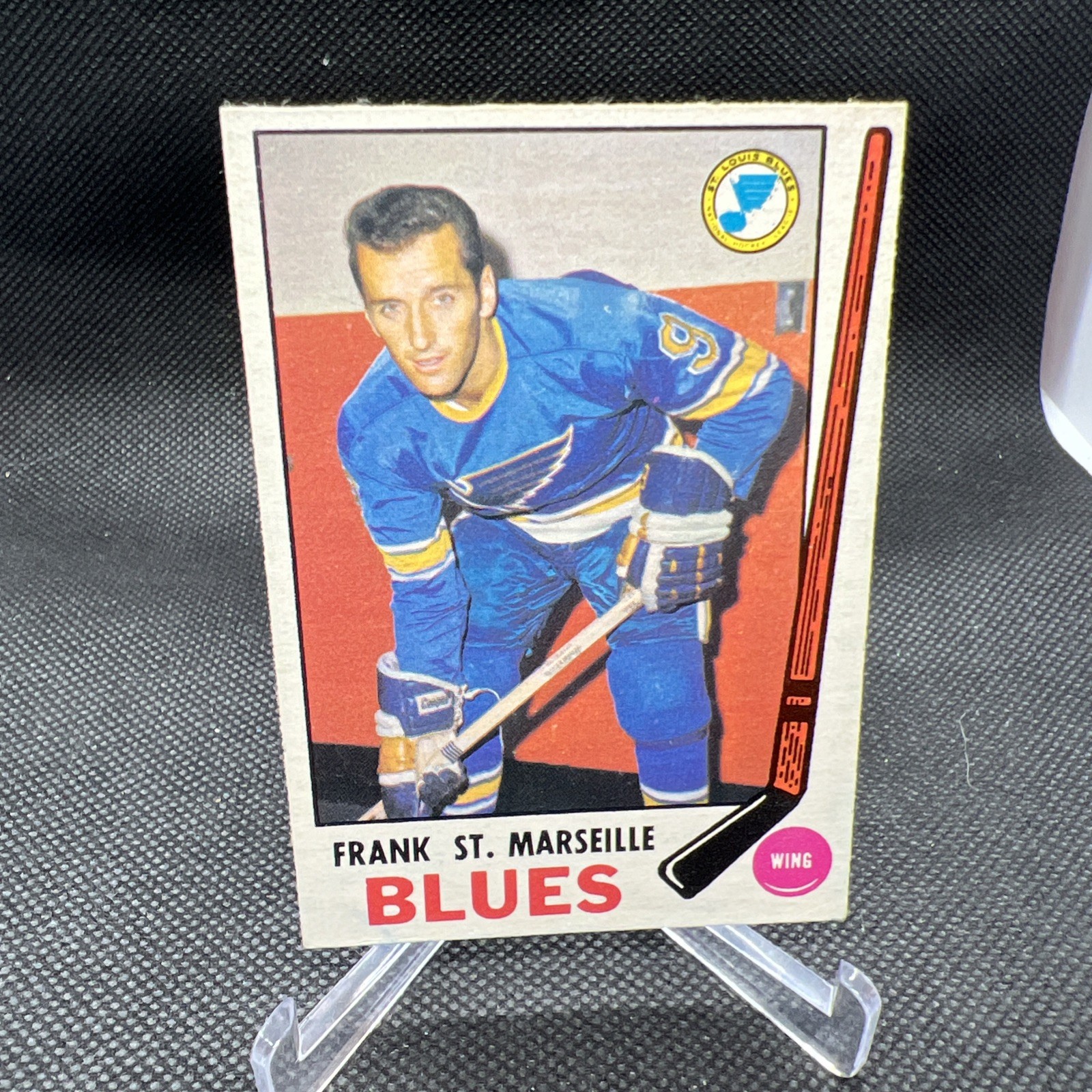1969-70 O-Pee-Chee #177 Frank St. Marseille RC - St. Louis Blues - Set Break