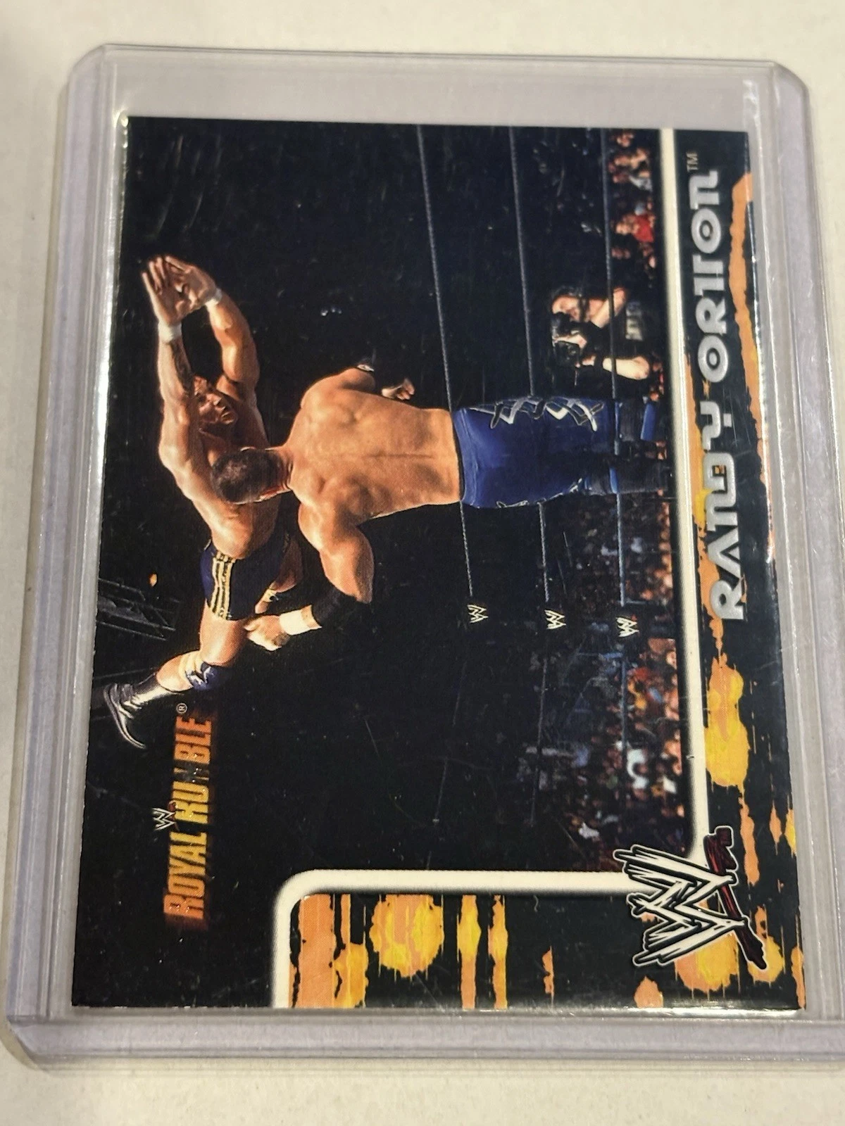 2002 Fleer WWE Royal Rumble - Randy Orton #14 (RC)
