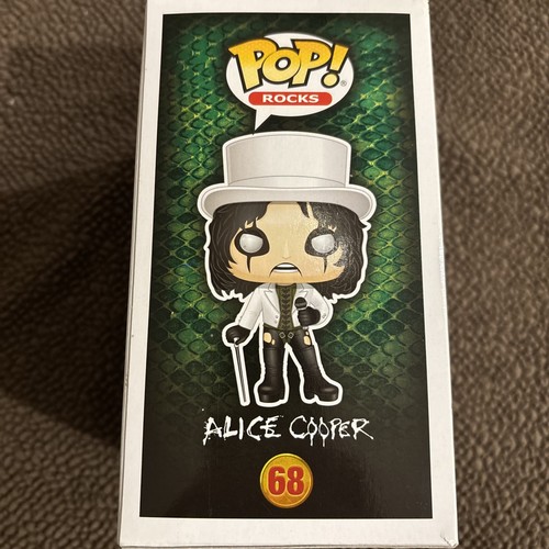 ALICE COOPER Signed Autographed Funko Pop #68 JSA COA Full Signature - Picture 5 of 8