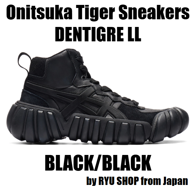 Onitsuka Tiger Sneaker DENTIGRE LL 1183B453.001 BLACK / BLACK | eBay