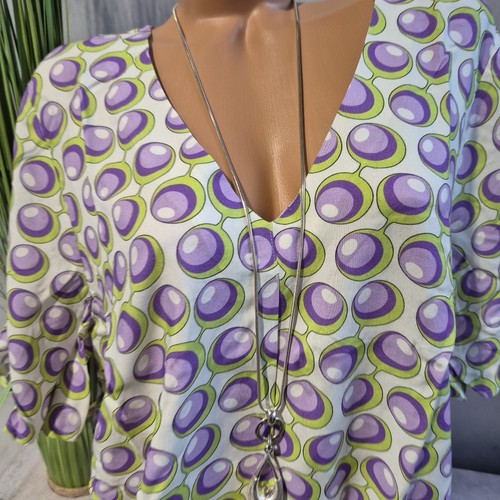 Aniston Shirt Bluse Tunika Ärmellos weiß Gemustert 34 bis 48 (1 016) - Bild 9 von 10