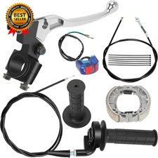 Mini Bike Throttle Assembly + Mini Bike Drum Brake Lever
