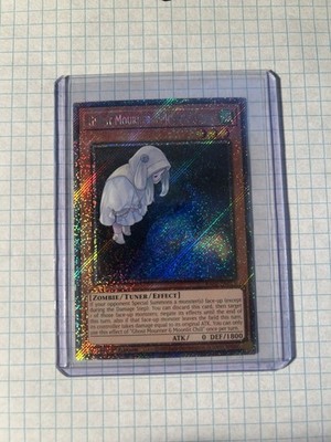 Ghost Mourner RA02-EN015 NM Platinum Secret Rare 1st Ed Eng