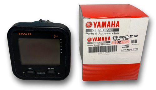Yamaha 6Y8T-01, Marine Multifunction Square Tachometer Gauge