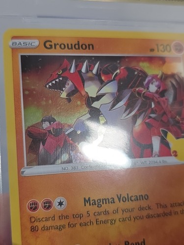 Pokemon Celebrations 9/95 Team Groudon BGS 9.5 Gem Mint Holo - Bild 4 von 5