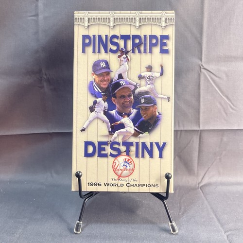 New York Yankees World Serie VHS Tape Bundle - Pinstripe Destiny 1996 & ABC 1998 - Picture 3 of 8