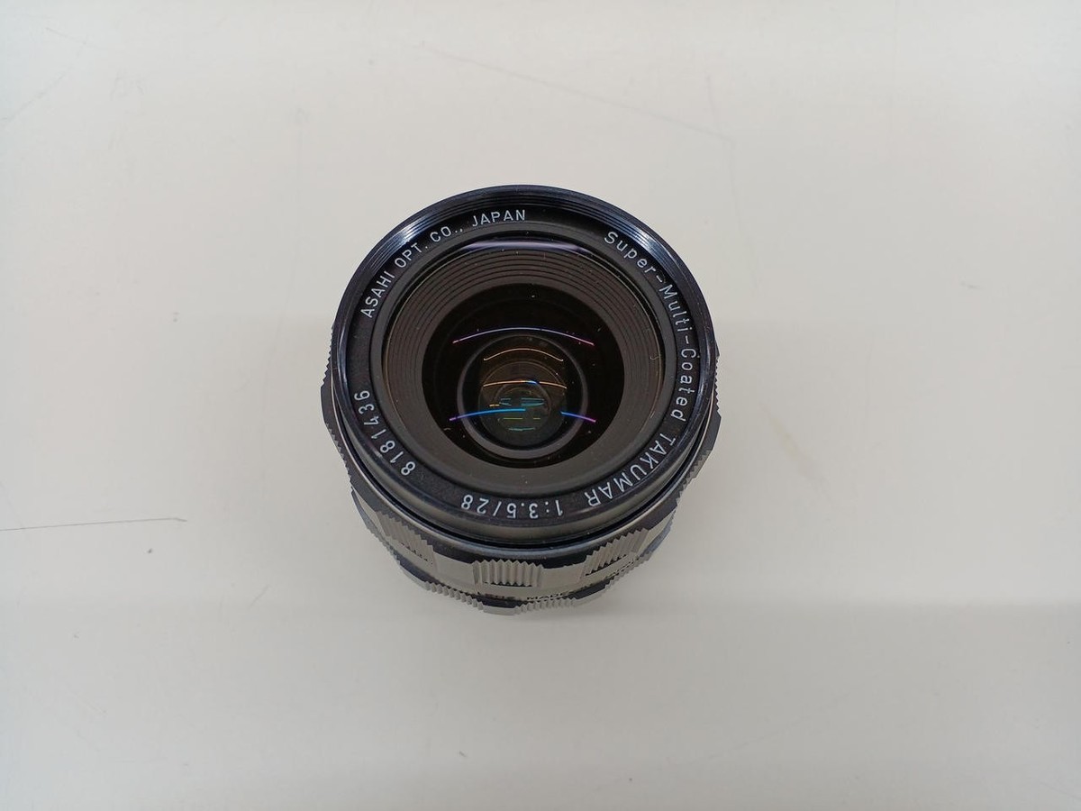 PENTAX SMC TAKUMAR 28MM F3.5 wide-angle prime lens 881436 | eBay