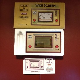 Game Watch "CHEF" 1981 SASARAwa Retro LCD Game Nintendo