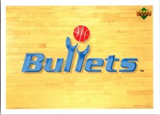 1991-92 Upper Deck International Italian Team Logo:  Washington Bullets