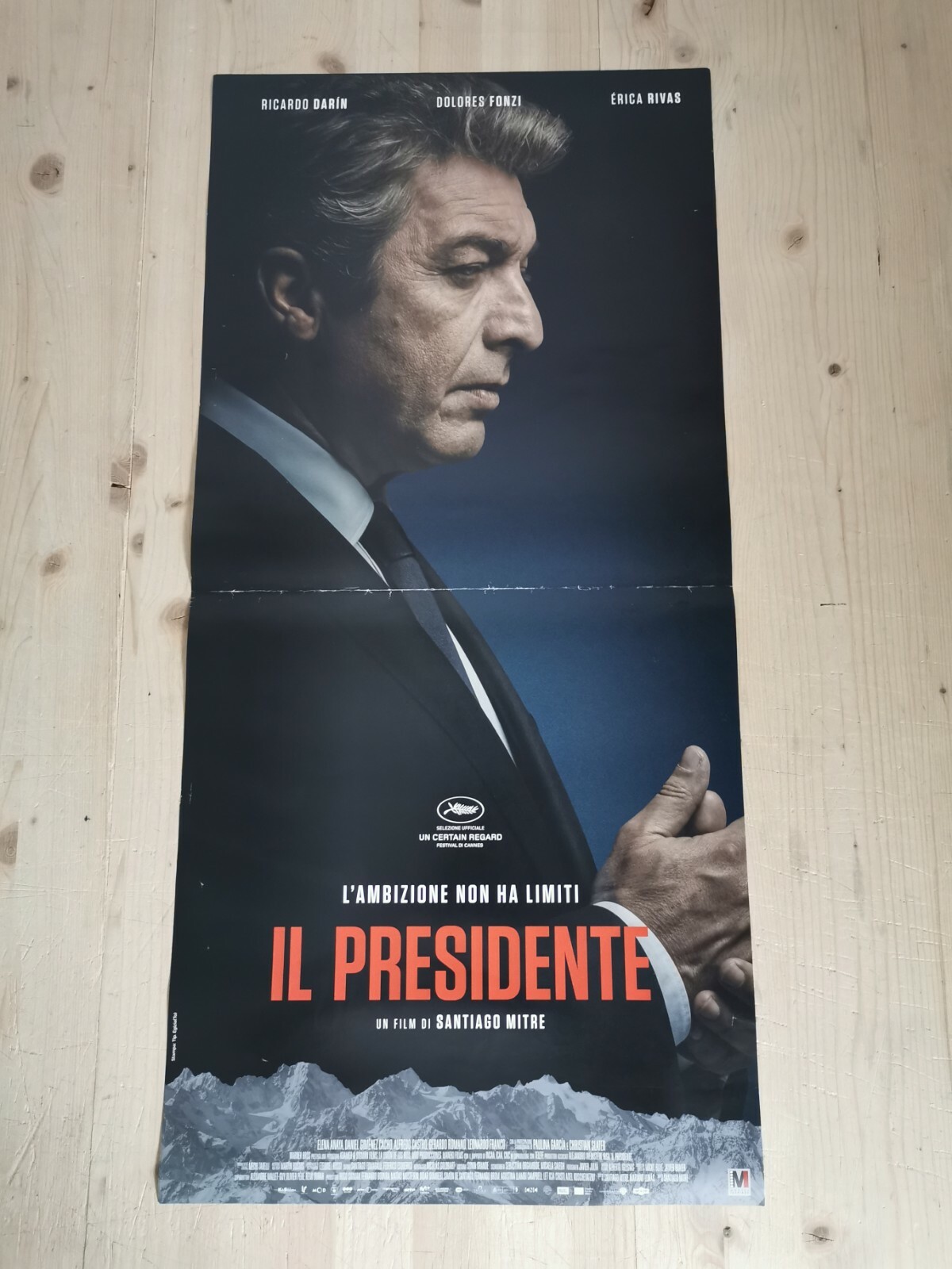 Locandina originale film Il presidente (2017) - Regia di Santiago Mitre