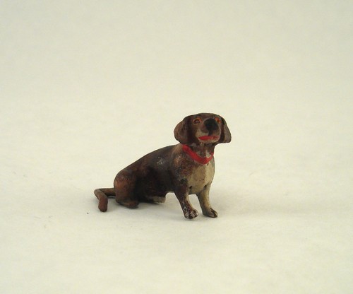 Reibestein Austria Vienna Brass SITTING DACHSHUND Dog Austria Bronze Puppy - Picture 5 of 11