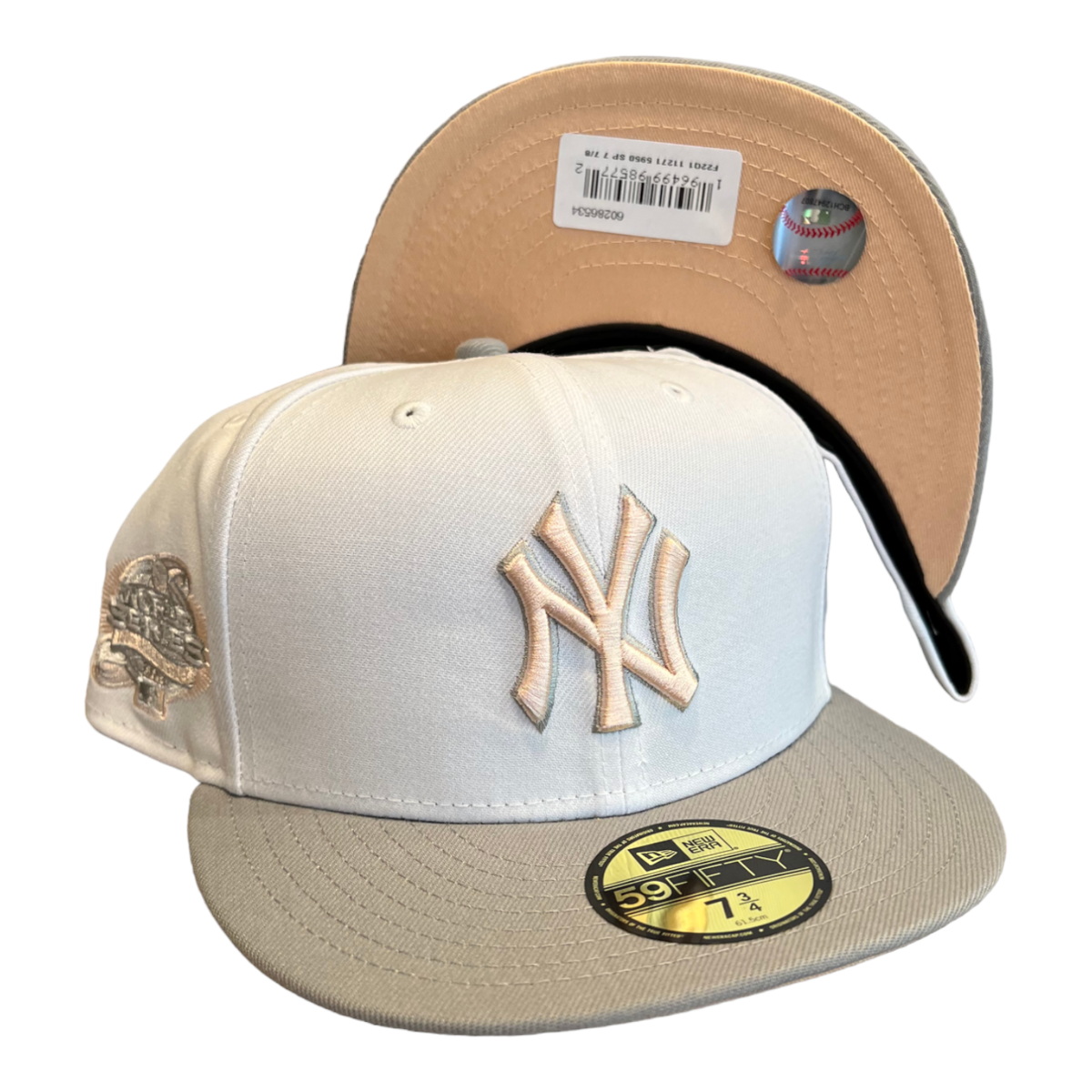 New Era New York Yankees 59FIFTY Fitted Hat 2002 World New Era New York Yankees 59FIFTY Fitted Hat 2002 World