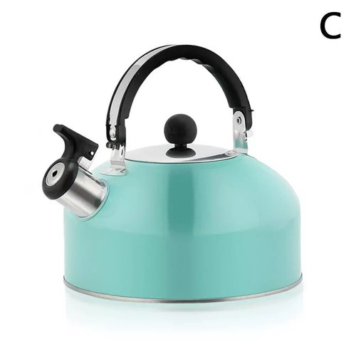 Neu Edelstahl Flötenkessel 3 L Camping Wasserkocher Wasserkessel Pfeifkessel Tee - Bild 13 von 15