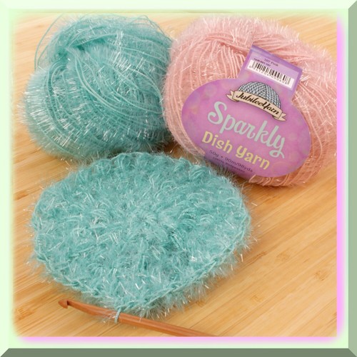 Sparkle Scrub Yarn - JubileeYarn Worsted Weight Variety Pack (6 Skeins, 50g) - Picture 5 of 7