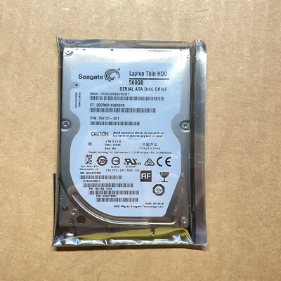 Seagate 500GB HDD, ST500LM021 2.5in. SATA 6Gb/s Laptop HDD