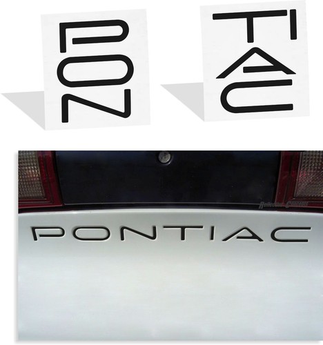 Rear Bumper Inlay Decal - 93-02 Firebird - Picture 38 of 73