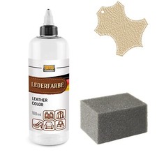 Lederfarbe für M-Benz Classic champagner Leder und Kunstleder Reparatur Leather Lederfarbe für M-Benz Classic champagner Leder und Kunstleder Reparatur Leather